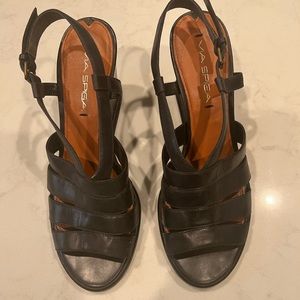 Via Spiga black sandals